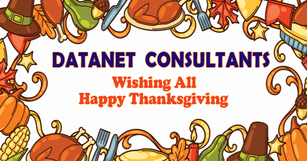 Wishing All Happy Thanksgiving | Datanet Consultants