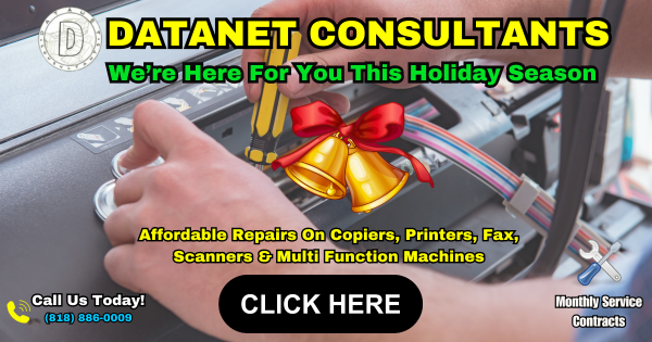 Repairs For The Holidays – Datanet Consultants SCV – SFV – LA